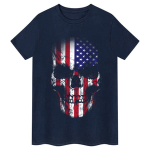 USA Skull Flag Tee