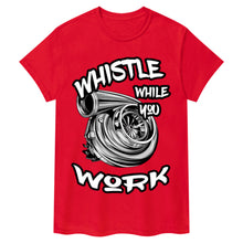 Lade das Bild in den Galerie-Viewer, Whistle While You Work Trucker T-Shirt
