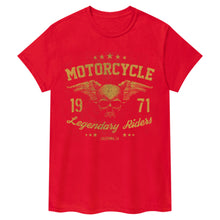 Cargar imagen en el visor de la galería, Motorcycle Legend 1971 Biker T-Shirt
