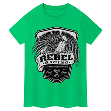 Load image into Gallery viewer, Live To Ride Rebel Rcing Biker T-shirt

