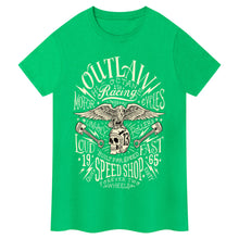 Cargar imagen en el visor de la galería, Outlaw Speedshop Biker T-shirt
