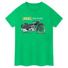 Load image into Gallery viewer, Ariel VB 1938 Vintage Motorcycle t-shirt
