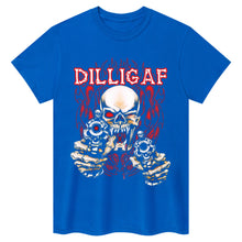 Load image into Gallery viewer, DILLIGAF Biker T-shirt
