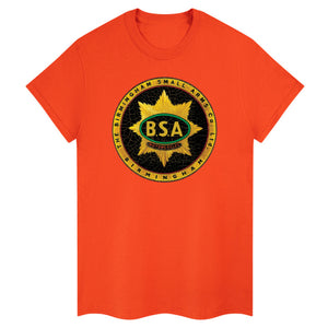 T-shirt à logo BSA vintage