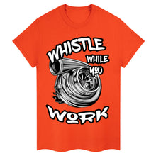 Cargar imagen en el visor de la galería, Whistle While You Work Trucker Tee

