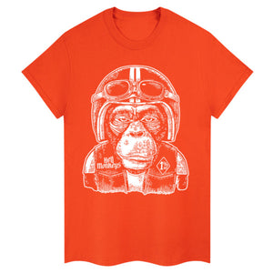 Hell's Monkey 1%'er Ape Biker T-shirt