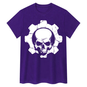 T-shirt de motard Skull Cog