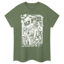 Load image into Gallery viewer, Old Biker, Loud, Fast and Built To Last T-Shirt
