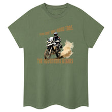 Load image into Gallery viewer, Where The Road Ends, The Adventure Begins. BMW  Motorcycle T-Shirt
