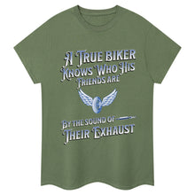 Cargar imagen en el visor de la galería, A True Biker  Slogan T-Shirt
