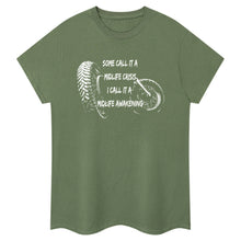 Load image into Gallery viewer, Midlife Crisis Slogan Biker T-Shirt
