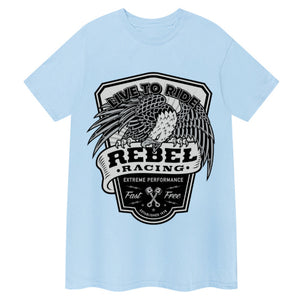 T-shirt de motard Live To Ride Rebel Rcing