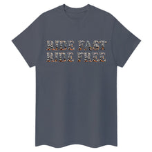 Load image into Gallery viewer, Ride Fast, Ride Free Biker T-Shirt
