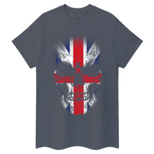Load image into Gallery viewer, UK Skull Flag Design T-Shirt
