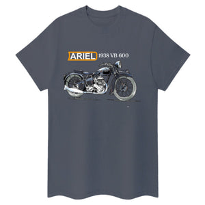 Tee-shirt Ariel VB 1938 Moto Vintage