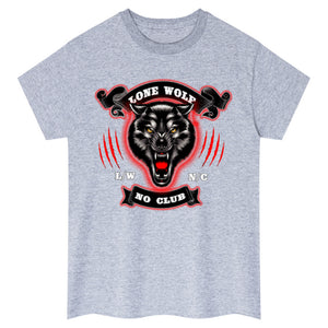 Lone Wolf, No Club T-Shirt