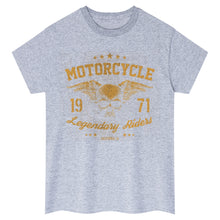 Carica l&#39;immagine nel visualizzatore di Gallery, Motorcycle Legend 1971 Biker T-Shirt
