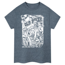 Cargar imagen en el visor de la galería, Old Biker, Loud, Fast and Built To Last T-Shirt
