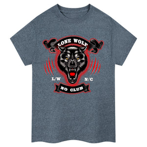 Lone Wolf, No Club T-Shirt
