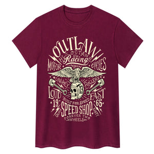 Outlaw Speedshop Biker-T-Shirt
