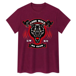 Einsamer Wolf, kein Club-T-Shirt