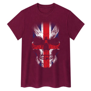 UK Skull Flag Design T-Shirt