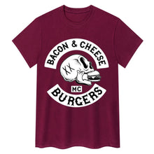 Charger l&#39;image dans la galerie, T-shirt MC Bacon &amp; Cheeseburger
