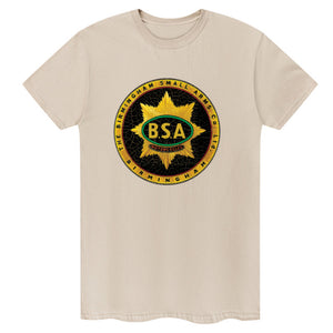 T-shirt à logo BSA vintage