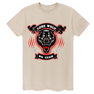 Einsamer Wolf, kein Club-T-Shirt