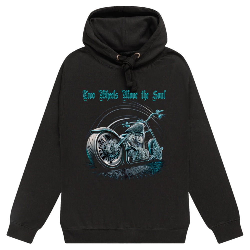 Two Wheels Move The Soul Hoodie
