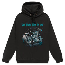 Load image into Gallery viewer, Two Wheels Move The Soul Hoodie
