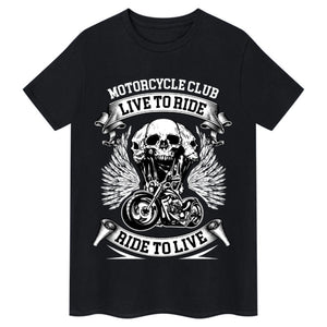 Live To Ride, Ride To Live Biker T-Shirt